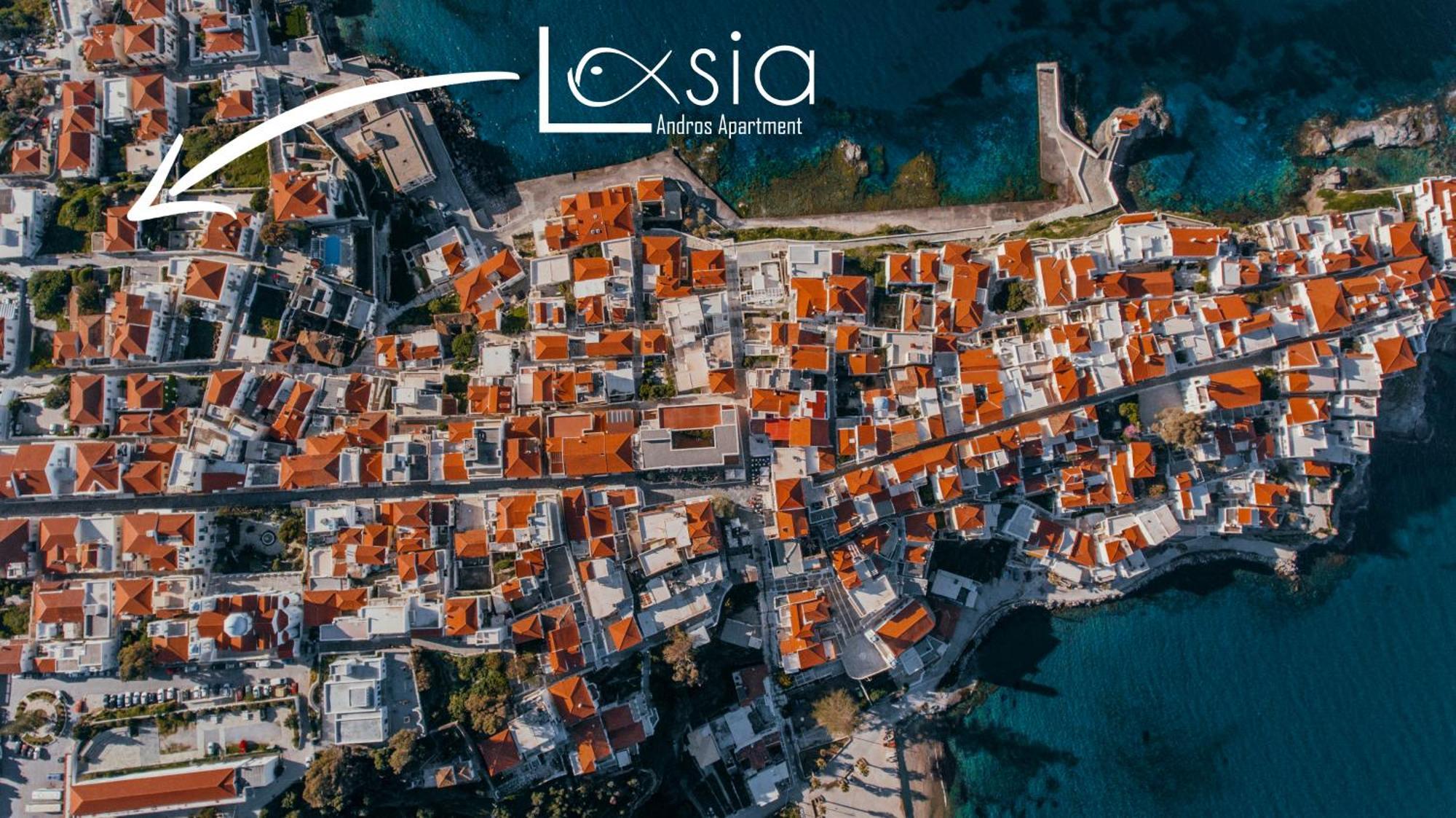 Andros Apartment - Lasia Екстериор снимка