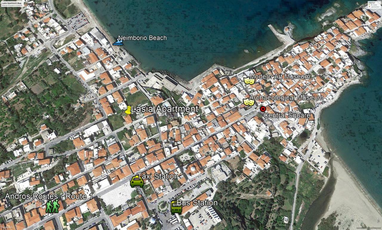 Andros Apartment - Lasia Екстериор снимка